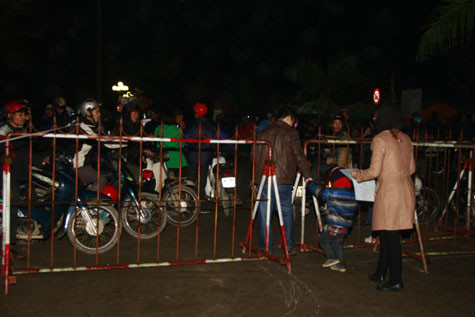 Chỉ người đi bộ được phép ra vào.