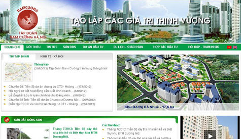 Website TĐ Nam Cường đã gỡ bỏ thông tin khẳng định sạt lở do Sông Đà Thăng Long Website TĐ Nam Cường đã gỡ bỏ thông tin khẳng định sạt lở do Sông Đà Thăng Long