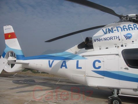 Phần sau của chiếc máy bay.