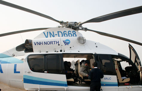 Chiếc máy bay này có thể phục vụ được cho 12 người di chuyển.