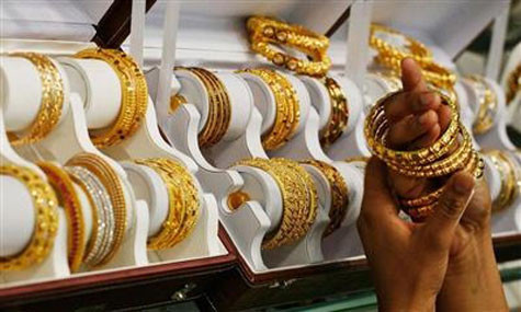 Giá vàng đã lên mức cao nhất trong hai tháng qua.