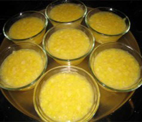 Chè bắp là món ăn thường được vua ngự dụng vào đêm giao thừa.