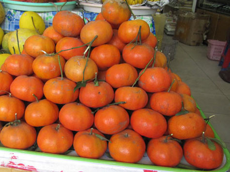 Là đặc sản của làng Canh (Từ Liêm ngày nay), cam Canh cũng là một sản vật quí của mảnh đất Hà thành dâng vua.