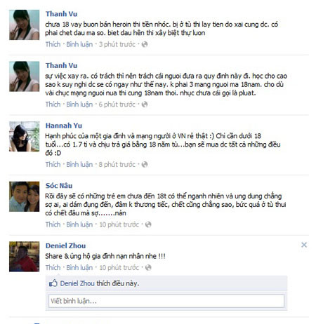 Rất nhiều ý kiến của độc giả bày tỏ sự bất bình trước bản án dành cho những hành động tàn nhẫn, dã man do Lê Văn Luyện gây ra. Rất nhiều ý kiến của độc giả bày tỏ sự bất bình trước bản án dành cho những hành động tàn nhẫn, dã man do Lê Văn Luyện gây ra.