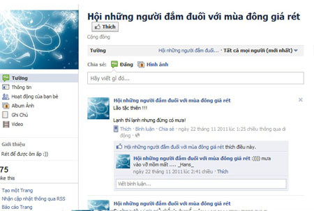 Chúng tôi lại đắm đuối với trời lạnh... Chúng tôi lại đắm đuối với trời lạnh...