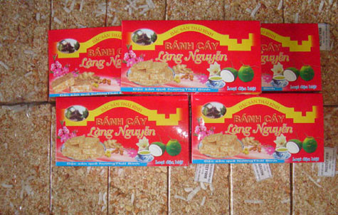 Bánh cáy làng Nguyễn (Thái Bình), từng là một đặc sản quí tiến vua.