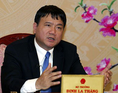 Bộ trưởng Đinh La Thăng (ảnh: VNN). Bộ trưởng Đinh La Thăng (ảnh: VNN).
