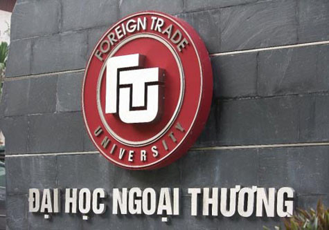 Trường ĐH Ngoại thương Hà Nội (Ảnh: Internet).