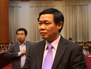 Bộ trưởng Vương Đình Huệ.