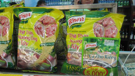 Vì người tiêu dùng tin hạt nêm nhiều dinh dưỡng nên sản phẩm này bán rất chạy