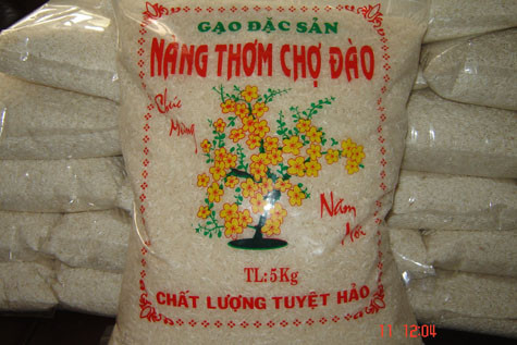 Gạo Nàng Thơm Chợ Ðào dưới thời Vua Minh Mạng cũng được xếp vào loại "gạo tiến Vua"