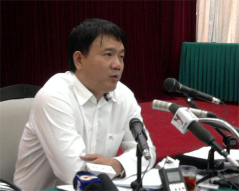 Bộ trưởng Bộ GTVT Đinh La Thăng (ảnh: Dân trí).