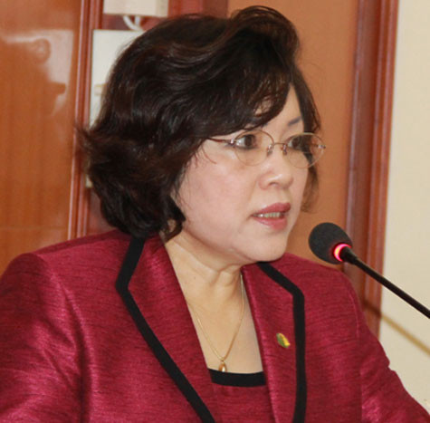 GS.TS Nguyễn Thị Mỹ Lộc cho rằng, dù trong bất cứ trường hợp nào cũng không nên dùng những từ như vậy trước mặt sinh viên. (Ảnh: http://www.education.vnu.edu.vn) GS.TS Nguyễn Thị Mỹ Lộc cho rằng, dù trong bất cứ trường hợp nào cũng không nên dùng những từ như vậy trước mặt sinh viên. (Ảnh: http://www.education.vnu.edu.vn)