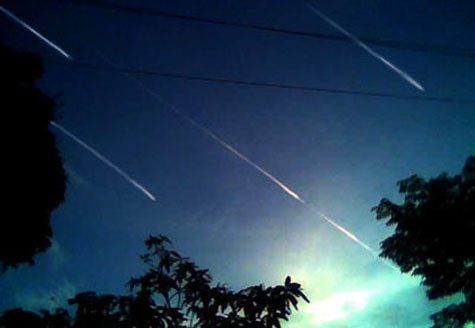 Mưa sao băng- hiện tượng thiên nhiên kỳ thú Mưa sao băng- hiện tượng thiên nhiên kỳ thú