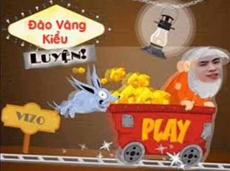 Đào vàng "kiểu" Luyện.