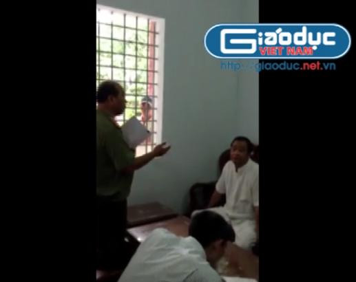 Ông Nguyễn Hữu Khai - TGĐ, Chủ tịch HĐQT Công ty TNHH Đông Nam Dược Bảo Long đang chấp hành lệnh bắt của CA Hà Nội