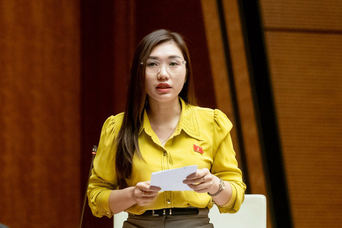Đại biểu Quàng Thị Nguyệt - Đoàn đại biểu Quốc hội tỉnh Điện Biên. Ảnh: NVCC. z5535711033882_b9001aead734cec484f69bb6e2189348.jpg
