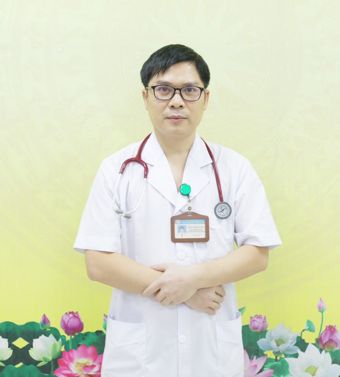 Thạc sĩ, bác sĩ chuyên khoa II Đoàn Tiến Dương - Trưởng Khoa Ngoại thận - Tiết niệu - Nam học của Bệnh viện Đa khoa tỉnh Bắc Giang. Ảnh: NVCC. doan-tien-duong-tk-ngoai-than-0d965bb998-7939.jpg