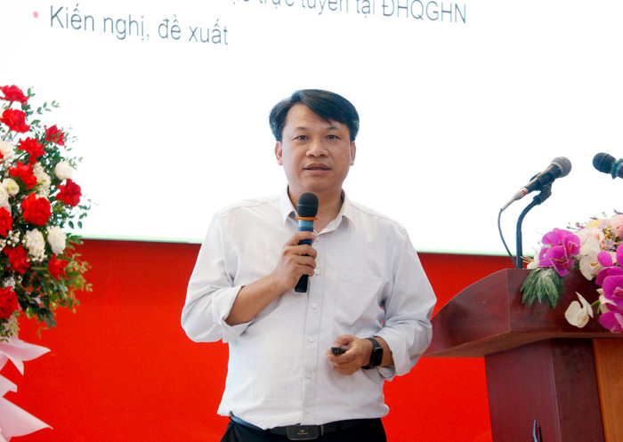 Phó Giáo sư, Tiến sĩ Nghiêm Xuân Huy - Viện trưởng Viện Đảm bảo chất lượng giáo dục (Đại học Quốc gia Hà Nội). Ảnh: Mộc Hương. GDVN_Huy.jpg