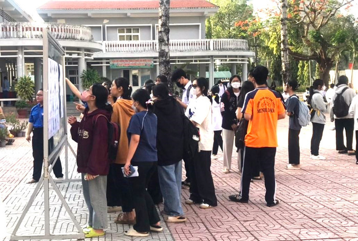 Trường Cao đẳng Sư phạm Bà Rịa - Vũng Tàu phối hợp với Đại học Quốc gia Thành phố Hồ Chí Minh tổ chức kỳ thi đánh giá năng lực năm 2024. Ảnh: cdspbrvt.edu.vn. A.JPG