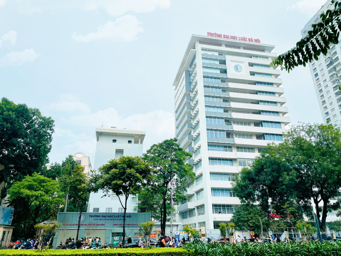Trường Đại học Luật Hà Nội. Ảnh: Ngân Chi. GDVN_HLU 1.jpg