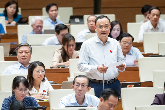 Đại biểu Nguyễn Ngọc Sơn - Đoàn đại biểu Quốc hội tỉnh Hải Dương. Ảnh: quochoi.vn. Ngọc Sơn.jpg