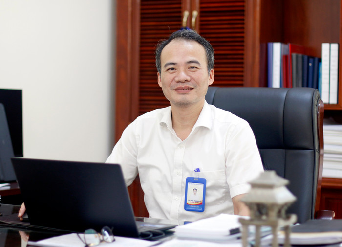 Tiến sĩ Thân Thanh Sơn - Trưởng phòng Đào tạo (Trường Đại học Công nghiệp Hà Nội). Ảnh: Mộc Trà. GDVN_ANh Son.jpg