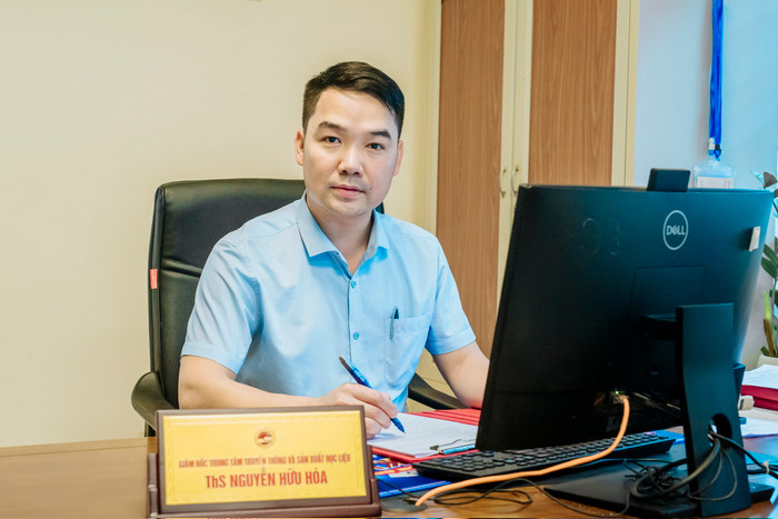 Thạc sĩ Nguyễn Hữu Hòa - Giám đốc Trung tâm Truyền thông và Sản xuất học liệu (Trường Đại học Sư phạm Hà Nội 2). Ảnh: NVCC. z5350033418877_36dd7f708b31981b4176a7b7e56d69bd.jpg