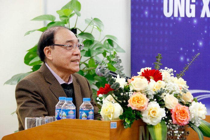 Tiến sĩ Nguyễn Huy Chương - Chủ tịch Liên chi hội Thư viện đại học khu vực phía Bắc, Viện trưởng Viện Nghiên cứu và Phát triển Tri thức số. GDVN_CT.jpg