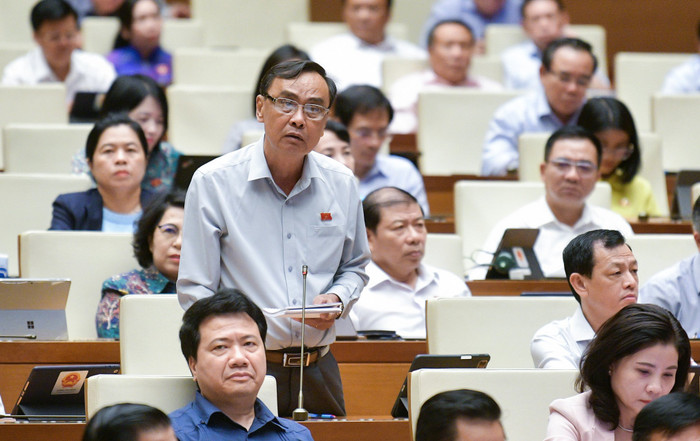 Đại biểu Nguyễn Minh Hoàng - Đoàn đại biểu Quốc hội thành phố Hồ Chí Minh. Ảnh: quochoi.vn. Minh Hoàng.jpg