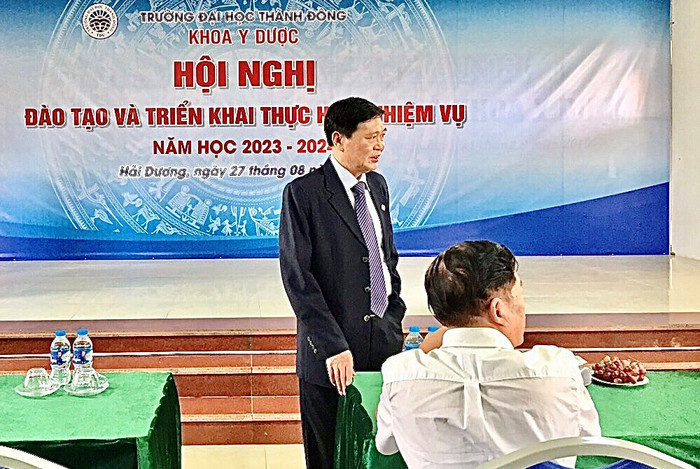 Thạc sĩ Lê Văn Quảng - Phó Trưởng khoa Y dược, Trường Đại học Thành Đông. Ảnh: NVCC. Thạc sĩ Lê Văn Quảng - Phó Trưởng khoa Y dược, Trường Đại học Thành Đông. Ảnh: NVCC.
