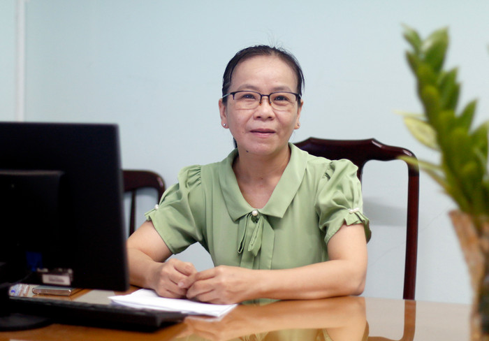 Bà Phạm Hoa Hòa - Phó Trưởng phòng Giáo dục và Đào tạo thành phố Thủ Dầu Một (tỉnh Bình Dương). Ảnh: Mộc Trà. GDVN_pho phong gd.jpg