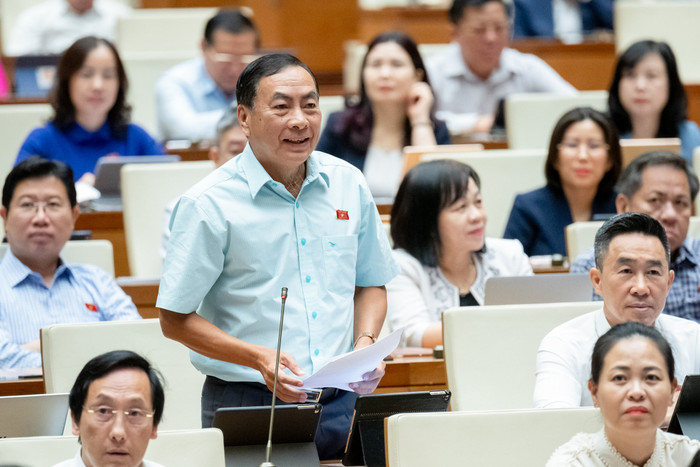 Đại biểu Phạm Văn Hòa - Đoàn đại biểu Quốc hội tỉnh Đồng Tháp. Ảnh: quochoi.vn. hòa.jpg