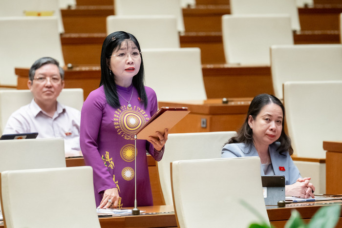 Đại biểu Trần Thị Thanh Hương - Đoàn đại biểu Quốc hội tỉnh An Giang. Ảnh: quochoi.vn. Thanh Hương.jpg