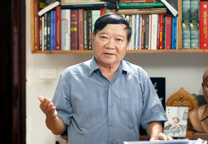 Ông Lê Như Tiến - nguyên Phó Chủ nhiệm Ủy ban Văn hóa, Giáo dục của Quốc hội. Ảnh: Mộc Trà. GDVN_ảnh.JPG