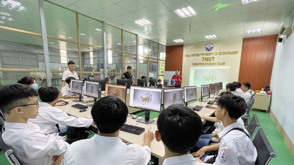 Sinh viên Trường Đại học Kỹ thuật Công nghiệp (Đại học Thái Nguyên). Ảnh: tnut.edu.vn. 21.jpg