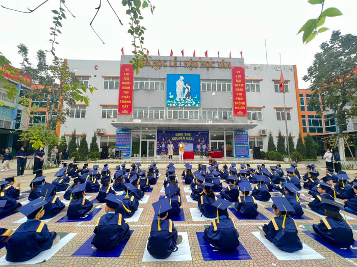 Học sinh tham gia cuộc thi Rung Chuông Vàng. Ảnh: NTCC. z5495487873154_dd33a4526311736948e8399a4e84dc24.jpg
