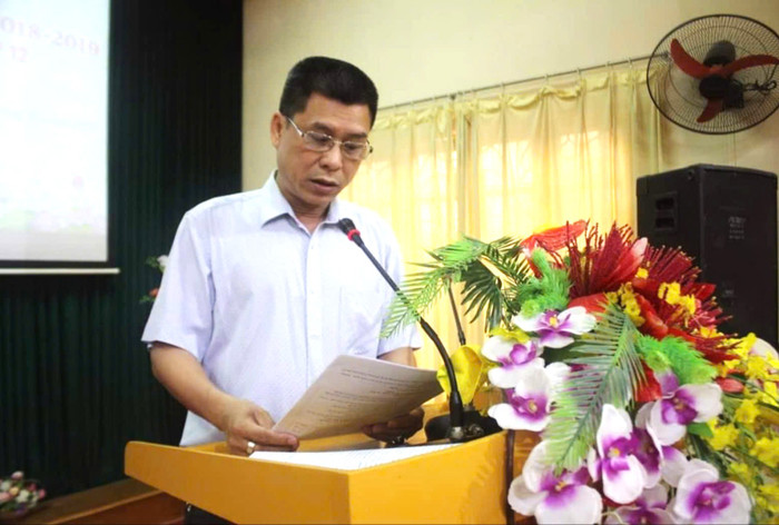 Ông Lê Đình Cương, Giám đốc Trung tâm Giáo dục thường xuyên tỉnh Yên Bái. Ảnh: website trung tâm. Ảnh 1.jpg
