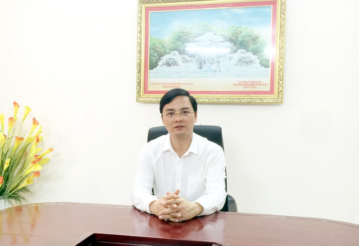 Tiến sĩ Vũ Đình Hưng - Giám đốc Sở Giáo dục và Đào tạo tỉnh Tuyên Quang. Ảnh: Sở GD&ĐT Tuyên Quang cung cấp. z5305340015061_d2a03ace843e164bf23a024df0a82294.jpg