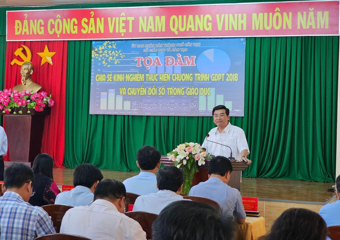 Thầy Trần Thanh Bình - Giám đốc Sở Giáo dục và Đào tạo thành phố Cần Thơ. NVCC. z5271197060762_eb01f3f408995eed49dcdf15ad9db04d.jpg