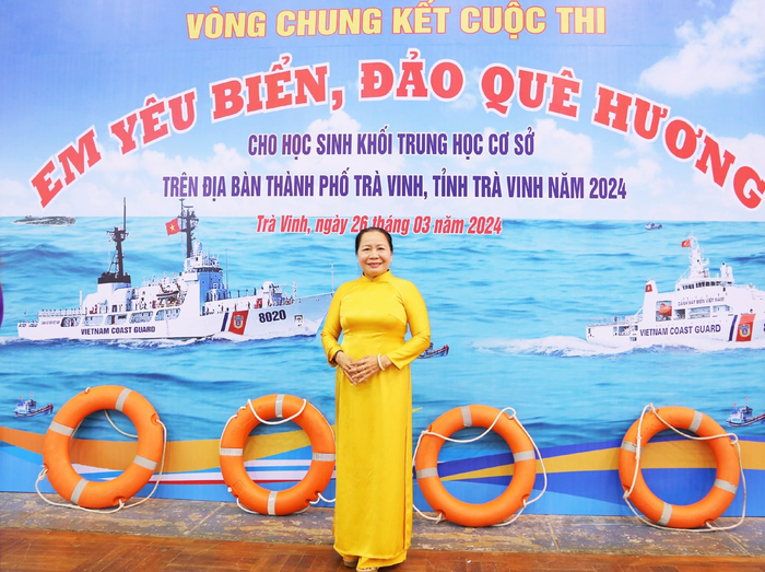 Cô Tăng Thị Ngọc Mai - Phó Giám đốc Sở Giáo dục và Đào tạo tỉnh Trà Vinh. Ảnh: NVCC. naci.png