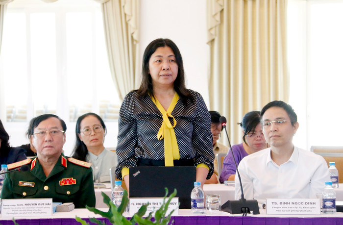 Tiến sĩ Nguyễn Thị Thu Thủy - Phó Vụ trưởng Vụ Giáo dục đại học (Bộ Giáo dục và Đào tạo). Ảnh: Ngân Chi. GDVN_Thuy.jpg