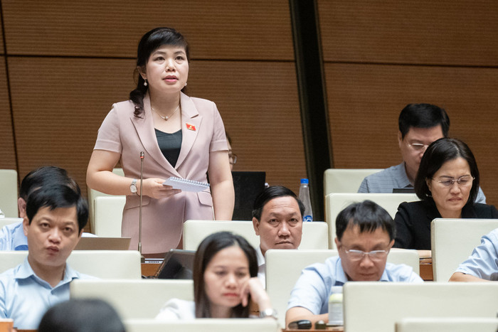 Đại biểu Nguyễn Thị Thu Hà - Đoàn đại biểu Quốc hội tỉnh Quảng Ninh. Ảnh: quochoi.vn. Thu Hà.jpg