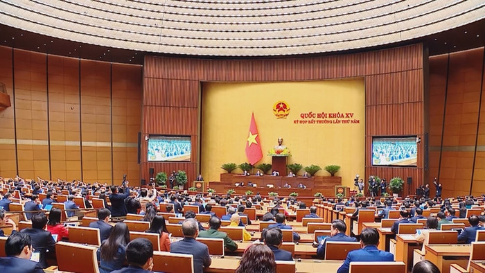 Kỳ họp bất thường lần thứ 5, Quốc hội khoá XV. Ảnh minh hoạ: quochoi.vn. ky-hop-bat-thuong-lan-thu-5.jpeg