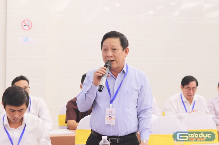 Phó Giáo sư, Tiến sĩ Nguyễn Quốc Tiến - Chủ tịch Hội đồng trường, Trường Đại học Y Dược Thái Bình. Ảnh: Mộc Trà. Phó Giáo sư, Tiến sĩ Nguyễn Quốc Tiến - Chủ tịch Hội đồng trường, Trường Đại học Y Dược Thái Bình. Ảnh: Mộc Trà.