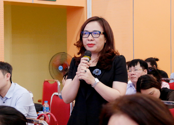 Phó Giáo sư, Tiến sĩ Nguyễn Thị Nhung - Hiệu trưởng Trường Đại học Mở Hà Nội. GDVN_Mở.jpg
