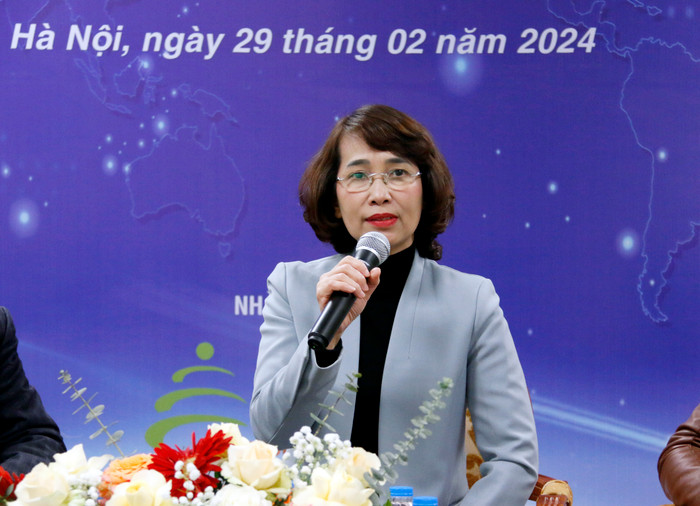 Bà Kiều Thúy Nga - Vụ trưởng Vụ Thư viện (Bộ Văn hóa Thể Thao và Du lịch). GDVN_ms nga.jpg