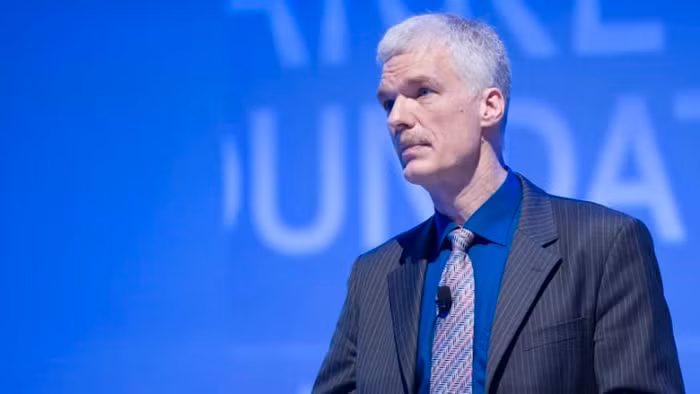 Ông Andreas Schleicher, Giám đốc Giáo dục của Tổ chức Hợp tác và Phát triển Kinh tế (OECD) (ảnh: Bộ Giáo dục và Đào tạo cung cấp)