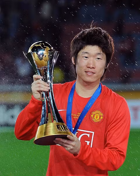 Park cùng M.U đoạt FIFA Club World Cup năm 2008