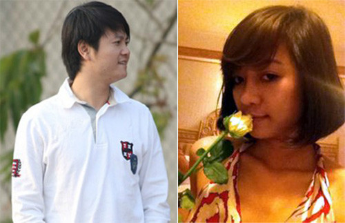 Văn Quyến và bạn gái doanh nhân xinh đẹp.